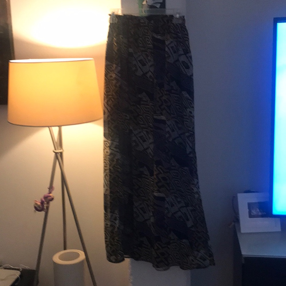 Silk style long pant